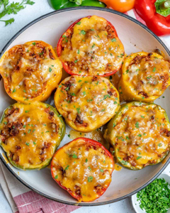 Stuffed bell peppers