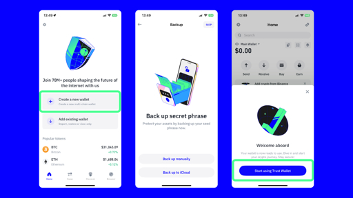 Buying Bitcoin inside a crypto wallet with a debit card