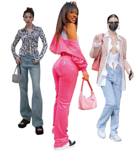 Y2K fashion models