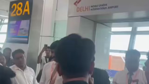 Watch: Chaos at Delhi airport as Air India delay angers ...