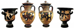 Black And Red Figure Vases by Jerome M. Eisenberg | Incollect