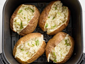 Loaded baked potatoes
