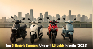 Top 5 Electric Scooters Under ₹1.5 Lakh in India(2025 ...