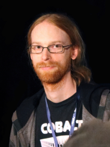 Jens "Jeb_" Bergensten, 'Minecraft' lead designer and creative director, in 2011