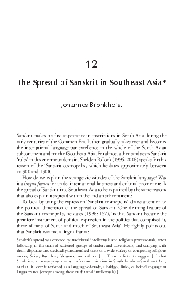 PDF) The spread of Sanskrit in Southeast Asia