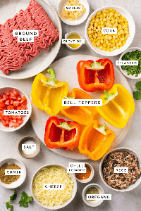 Stuffed Peppers Ingredients