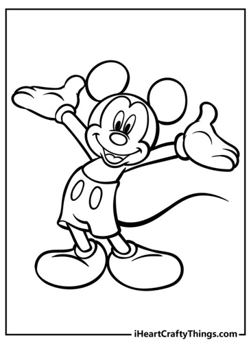 35 Free Mickey Mouse Coloring Pages (Easy Printable PDFs)