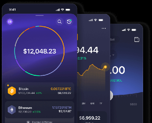 Exodus crypto wallet with buy crypto options