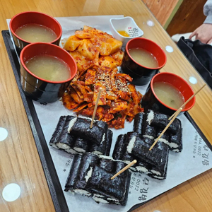 Chungmu Kimbap set
