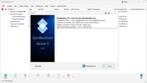 Tipp: SyncBackFree 
Kostenlose Backup-Software für Windows