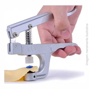 ALICATE MANUAL DE PRESSÃO PREGAR BOTÃO DE PLÁSTICO TAMANHOS 10, 12 E 15