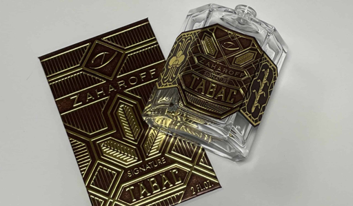 Premium printed packaging with foil detail
