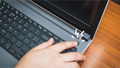 Laptop care se restartează - depanare