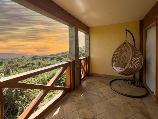 Ngorongoro crater rim lodge view