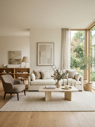 Modern luxury living room interior