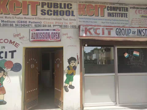 KCIT Public School building front view, Bargaon Gonda