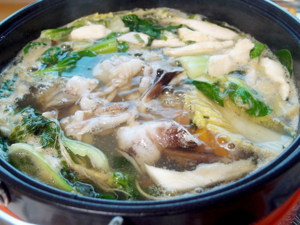 Seafood shabu-shabu
