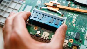 Upgrading RAM in a laptop