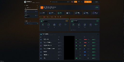 PegaProx dashboard