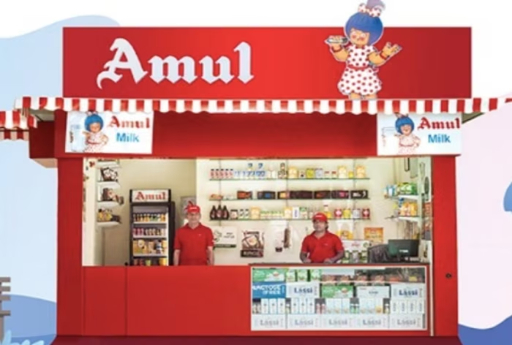 Milk booth
