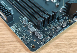 Testing motherboard with multimeter for short circuit