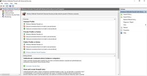 Windows settings and app permissions