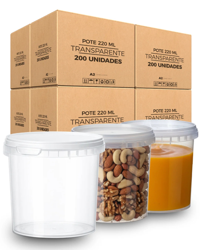 Pote Retangular 750mL / 1000mL