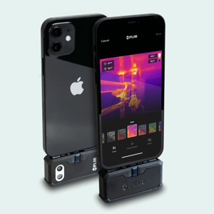 Mal andere Bilder produzieren mit einer Wärmebildkamera für das iPhone