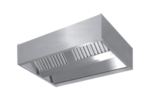 CAPPA CENTRALE CUBICA - Aluminox