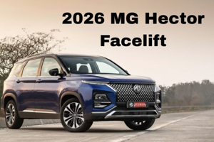 GaadiDrive.com | 2026 MG Hector facelift launched with refresh design: prices start at ₹11.99 lakh!
