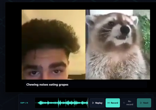 Voxalike dubbing gameplay