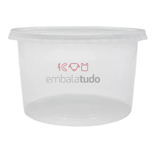 Pote Retangular 500mL