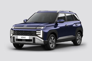 GaadiDrive.com | Exciting New-gen Hyundai Venue facelift 2025 revealed with muscular design.