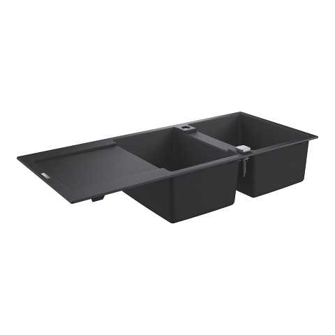 Grohe-K500 Composite sink with drainer 75 GR-31588SD1 K400 Sink 80-S 116/50 2.0 Rev