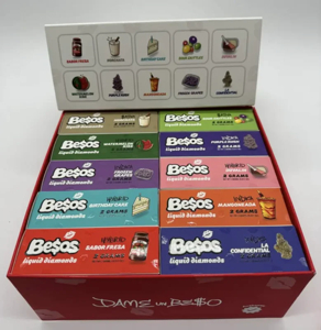 BESOS liquid diamond vape boxes