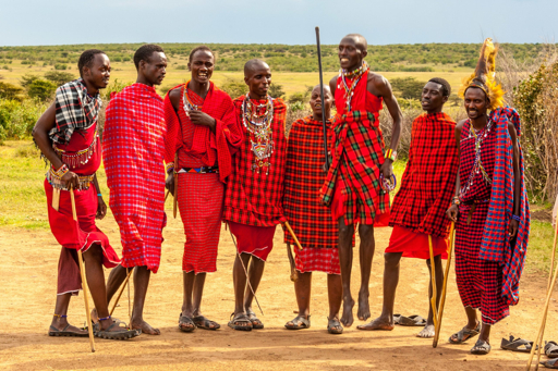 Maasai traditional dress