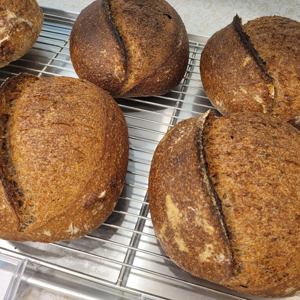 Whole wheat loaves