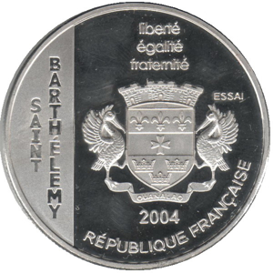 1½ Euro - Saint-Barthélemy (Pattern) - Saint Barthelemy ...