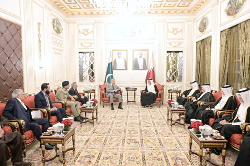 PM Shehbaz meets Qatari premier in Doha, discusses bilateral ...