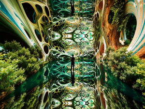 Preview DATALAND's Inaugural Exhibition, an Immersive AI Version of the Rainforest