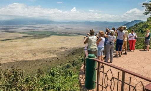 Ngorongoro viewing platform