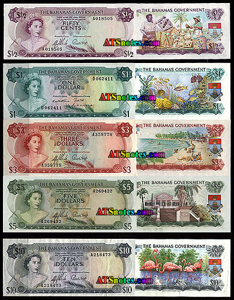 Bahamas banknotes - Bahamas paper money catalog and Bahamian ...