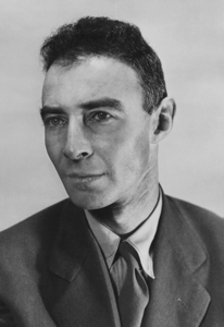 J. Robert Oppenheimer, leader of the Manhattan Project and father of the atomic bomb