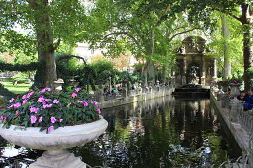 Le jardin du Luxembourg à Paris