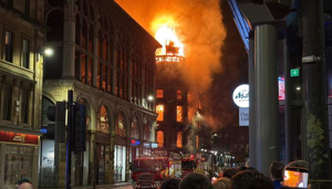 Glasgow Central Station shut down after massive fire sparks ...