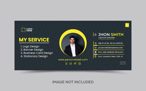 Linkedin personal cover banner template for agency or ...