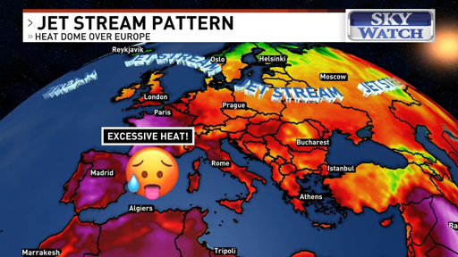 Europe heatwave 2026 extreme heat warning and weather forecast
