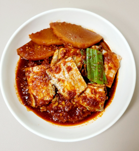 Korean hairtail stew