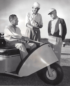Early Inventor of the Golf Cart - Thunderbird Country Club