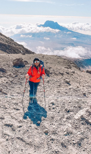 Kilimanjaro trekker training